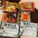 川崎市のコロナ患者のための救援物資の冷凍食品
